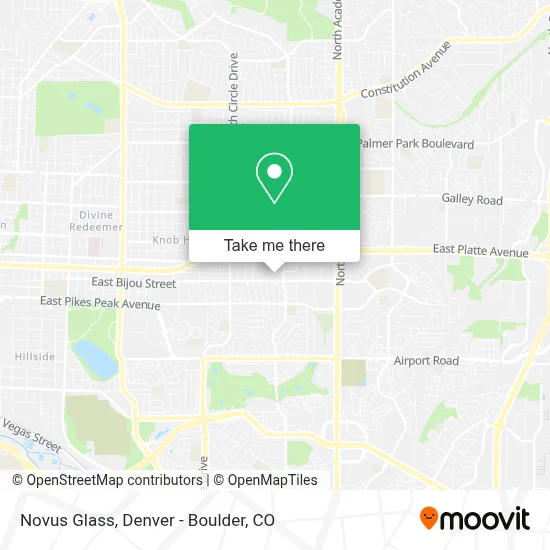 Novus Glass map