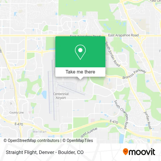 Straight Flight map