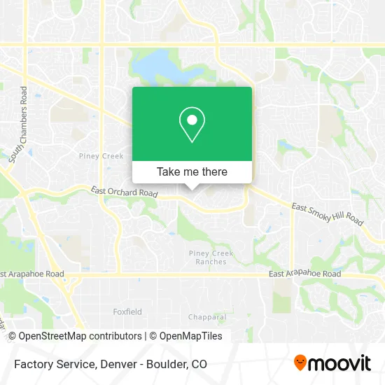 Factory Service map