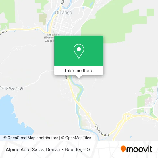 Alpine Auto Sales map
