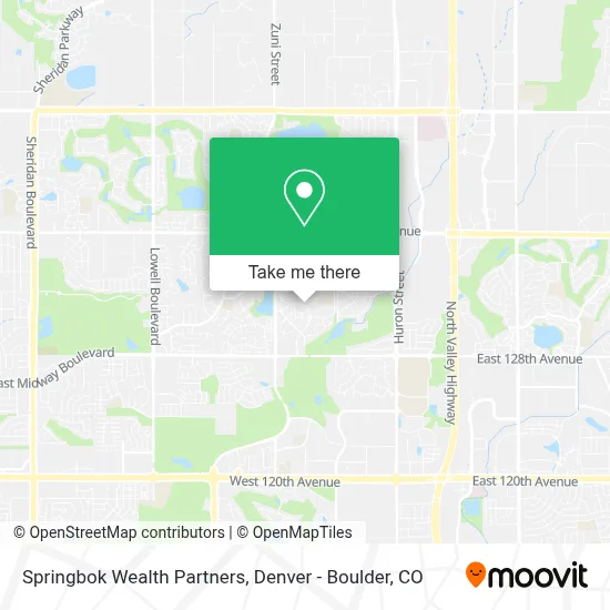 Springbok Wealth Partners map