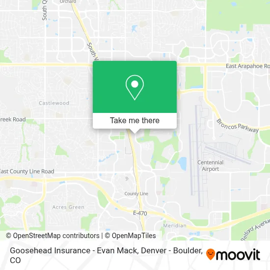 Goosehead Insurance - Evan Mack map