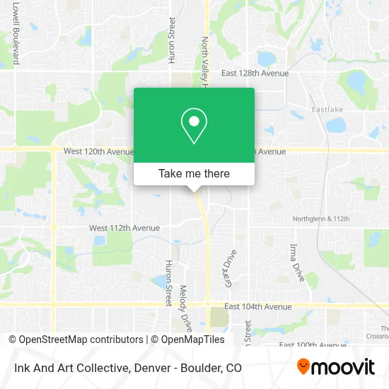 Ink And Art Collective map