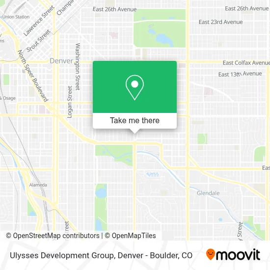 Ulysses Development Group map