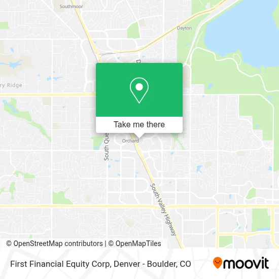 First Financial Equity Corp map