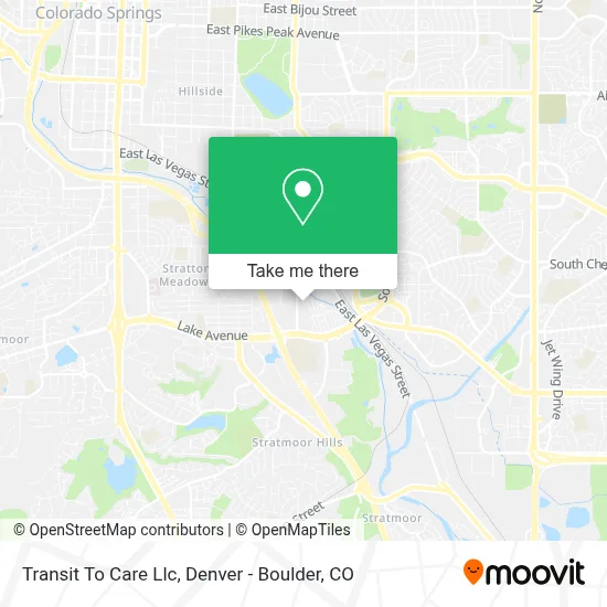 Transit To Care Llc map