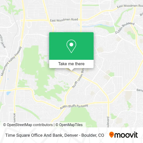 Time Square Office And Bank map