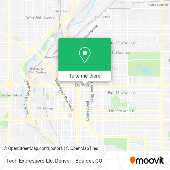 Tech Expressers Llc map