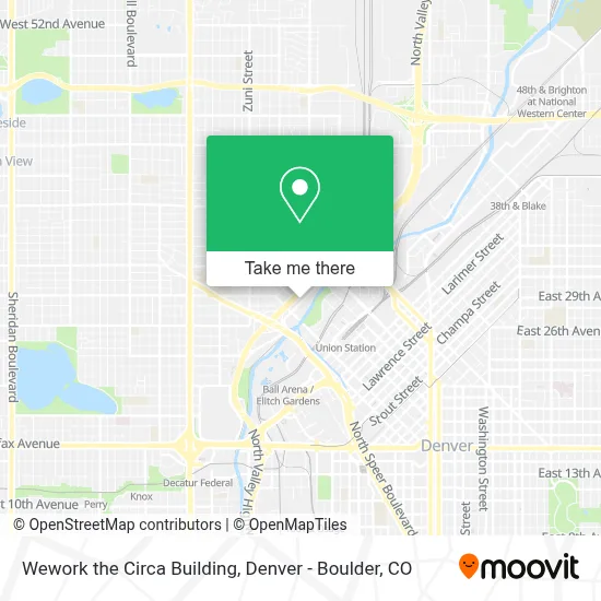 Wework the Circa Building map