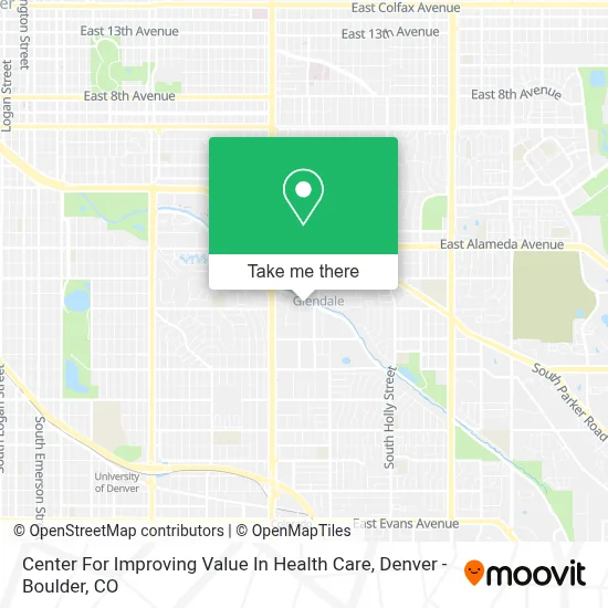 Center For Improving Value In Health Care map