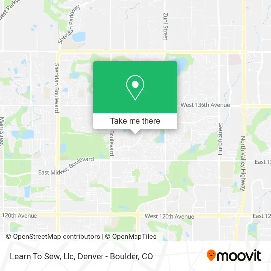 Learn To Sew, Llc map