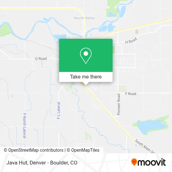 Java Hut map