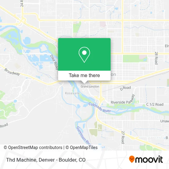 Thd Machine map