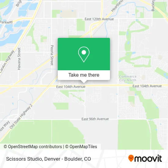 Scissors Studio map