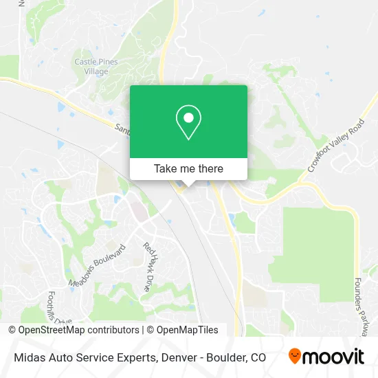 Midas Auto Service Experts map