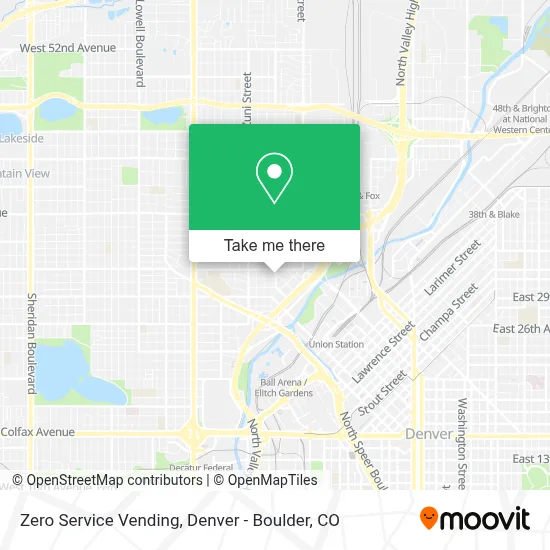 Zero Service Vending map