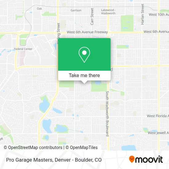 Pro Garage Masters map