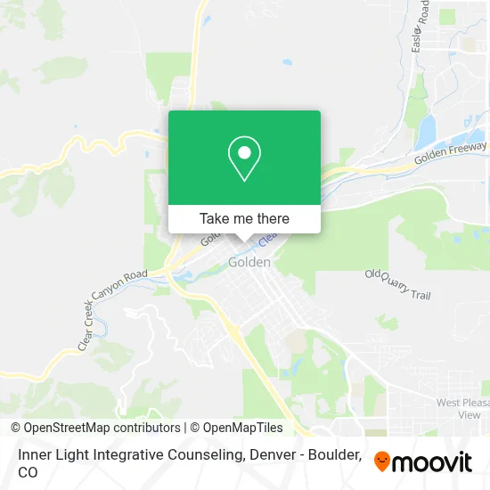 Inner Light Integrative Counseling map