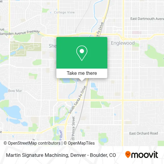 Martin Signature Machining map
