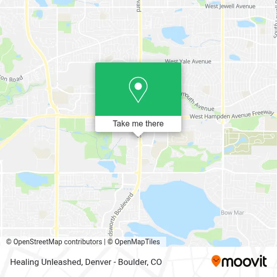 Healing Unleashed map