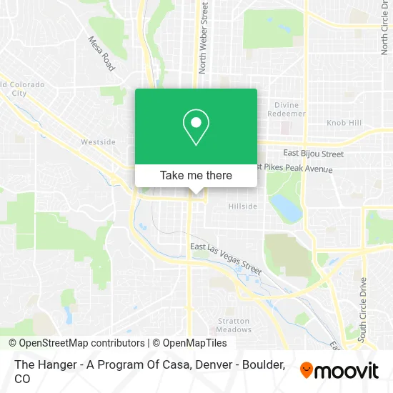 The Hanger - A Program Of Casa map