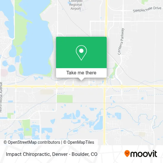 Impact Chiropractic map