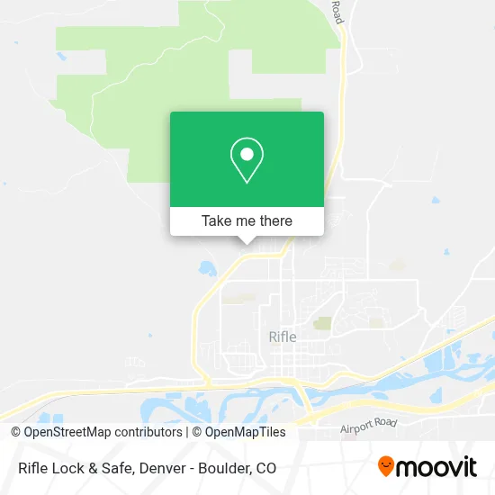 Rifle Lock & Safe map