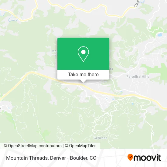 Mountain Threads map