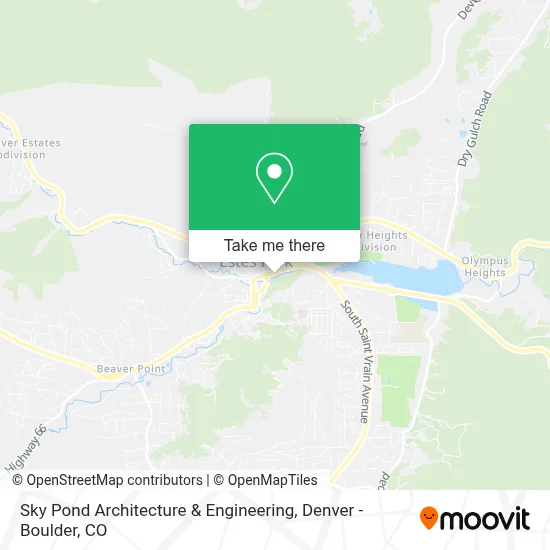 Sky Pond Architecture & Engineering map