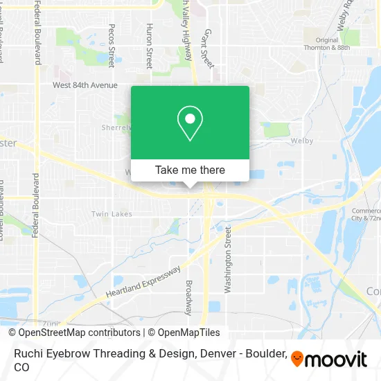 Ruchi Eyebrow Threading & Design map