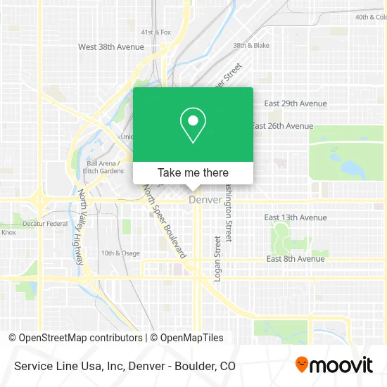Service Line Usa, Inc map