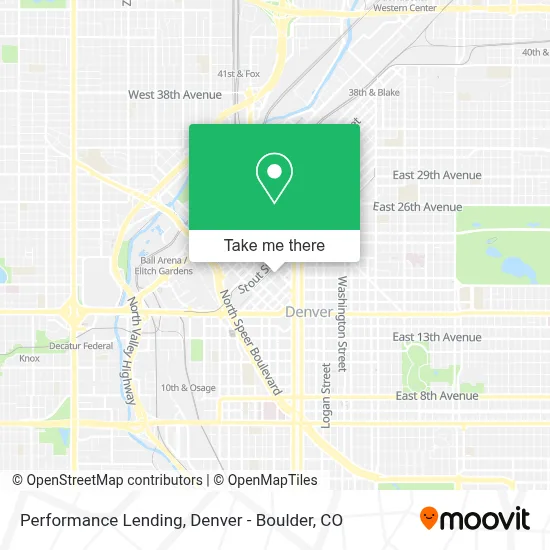 Performance Lending map