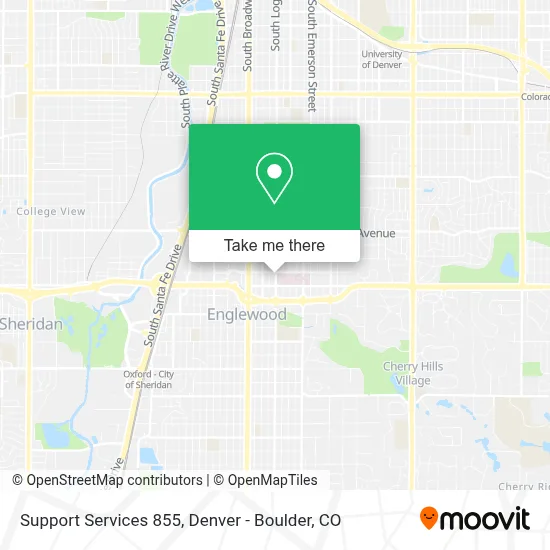Support Services  855 map