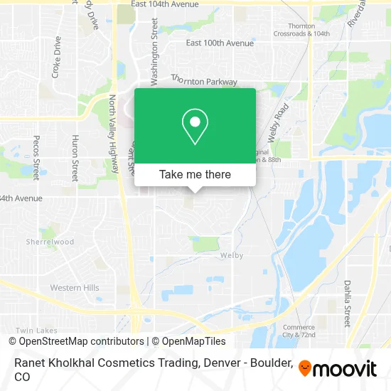 Ranet Kholkhal Cosmetics Trading map