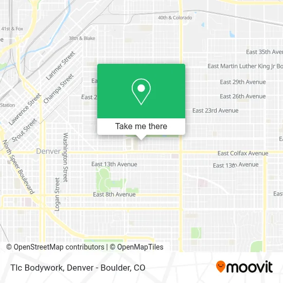 Tlc Bodywork map