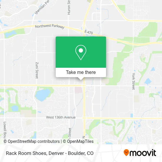 Rack Room Shoes map