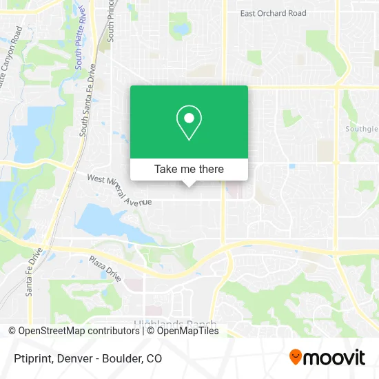Ptiprint map