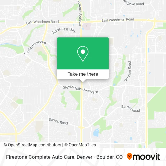 Firestone Complete Auto Care map
