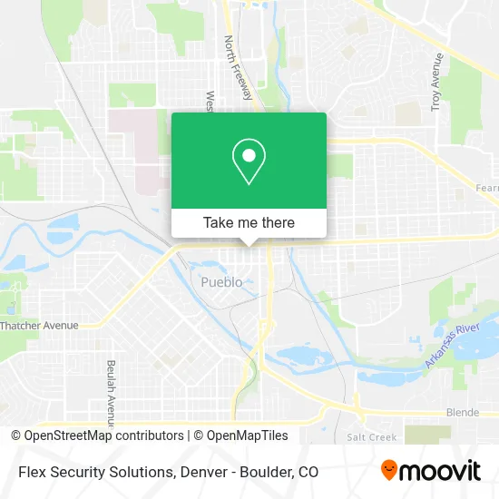 Flex Security Solutions map