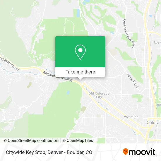 Citywide Key Stop map