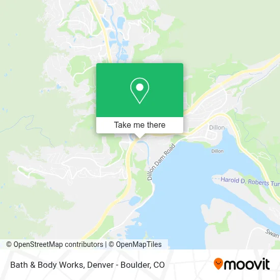 Bath & Body Works map
