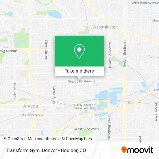 Transform Gym map