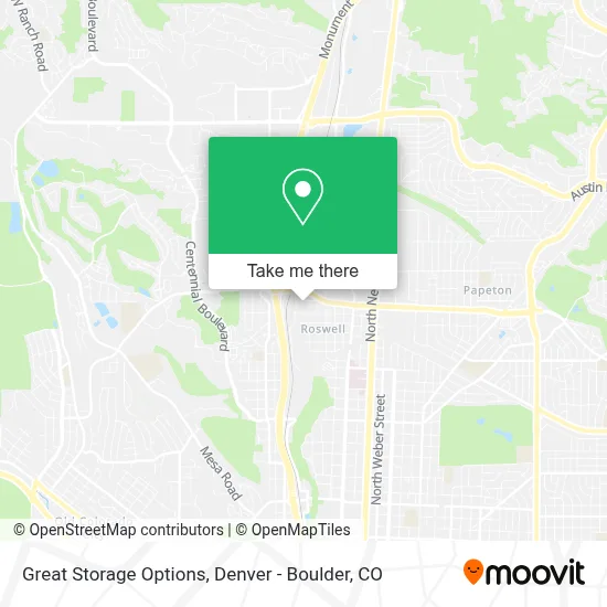 Great Storage Options map