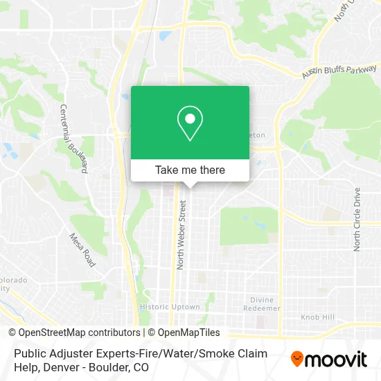 Public Adjuster Experts-Fire / Water / Smoke Claim Help map