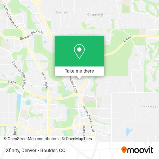 Xfinity map