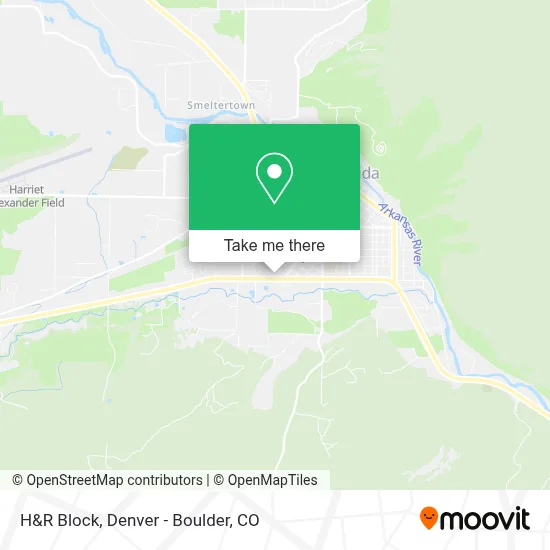 H&R Block map