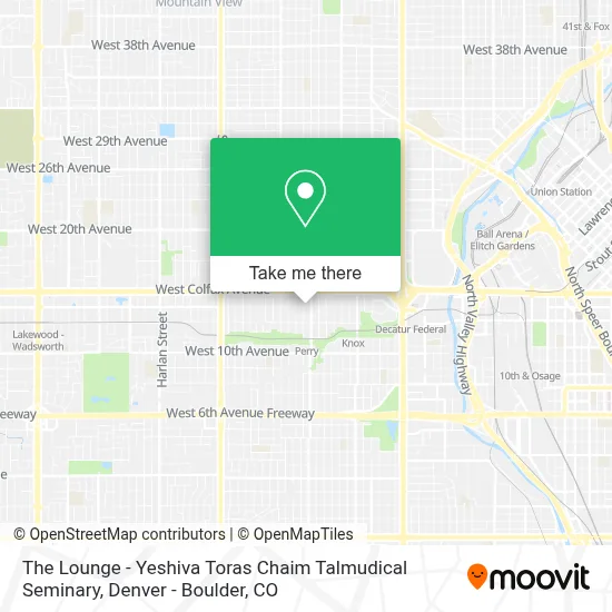 The Lounge - Yeshiva Toras Chaim Talmudical Seminary map