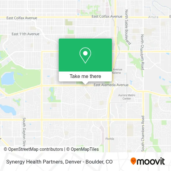 Synergy Health Partners map