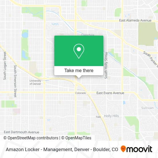 Amazon Locker - Management map
