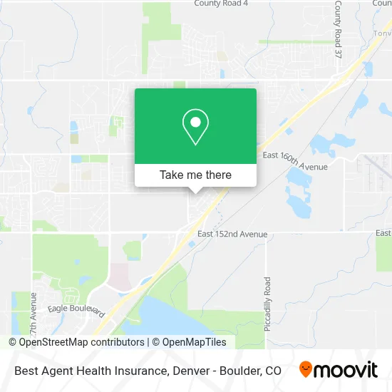 Best Agent Health Insurance map